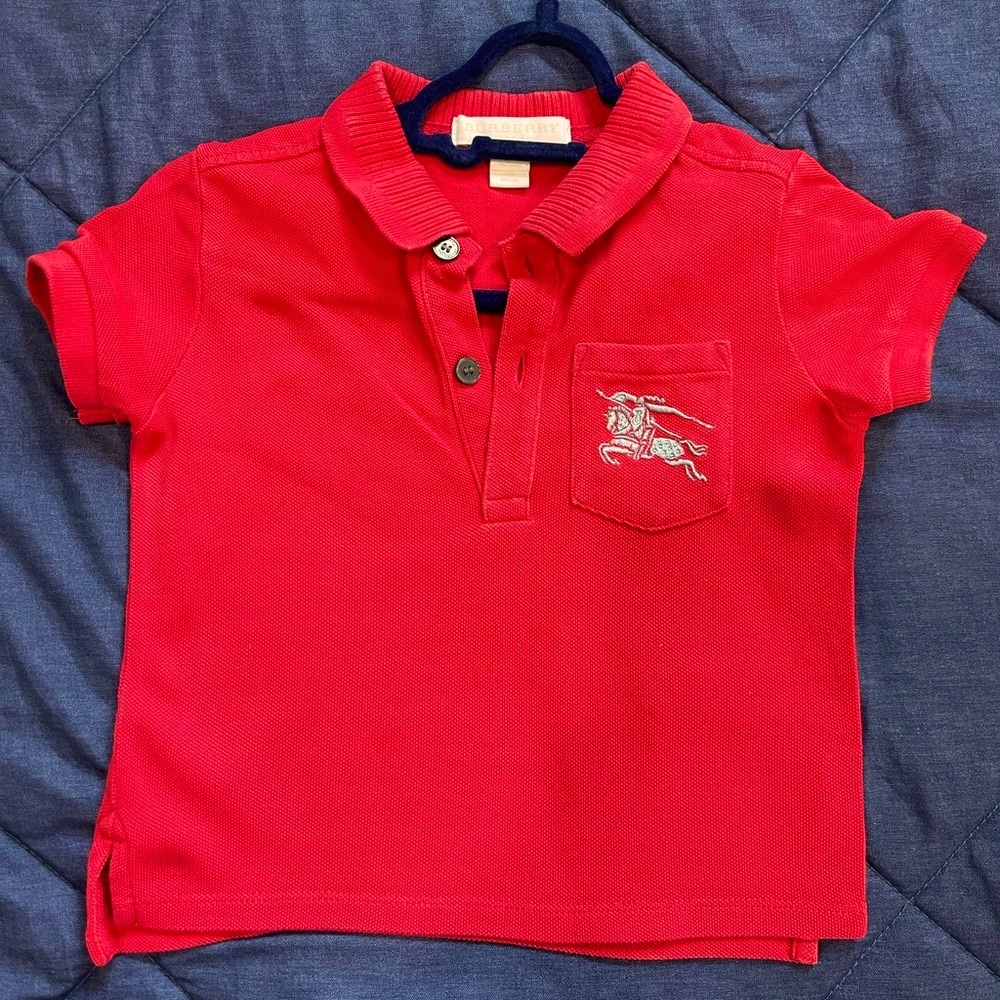 Authentic Burberry Toddler Polo Shirt
